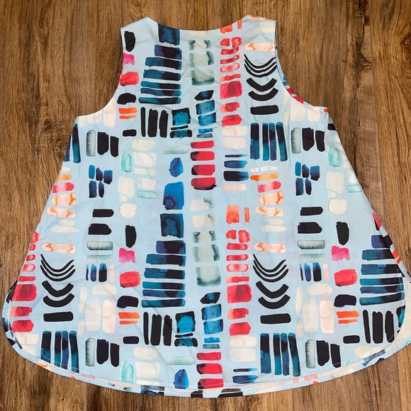 sleeveless women's vivienne walker clothing tank top blouse Sz small - Picture 7 of 7